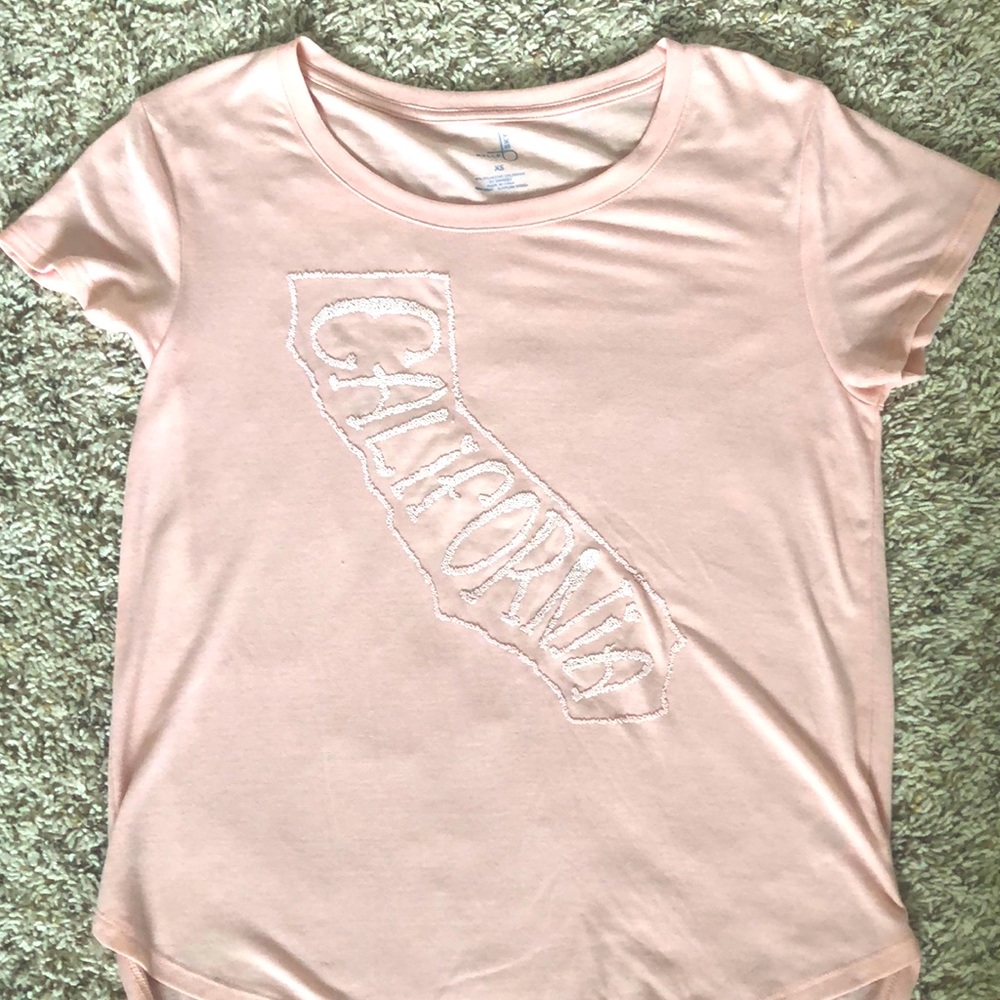 🔴 Pink California tee shirt